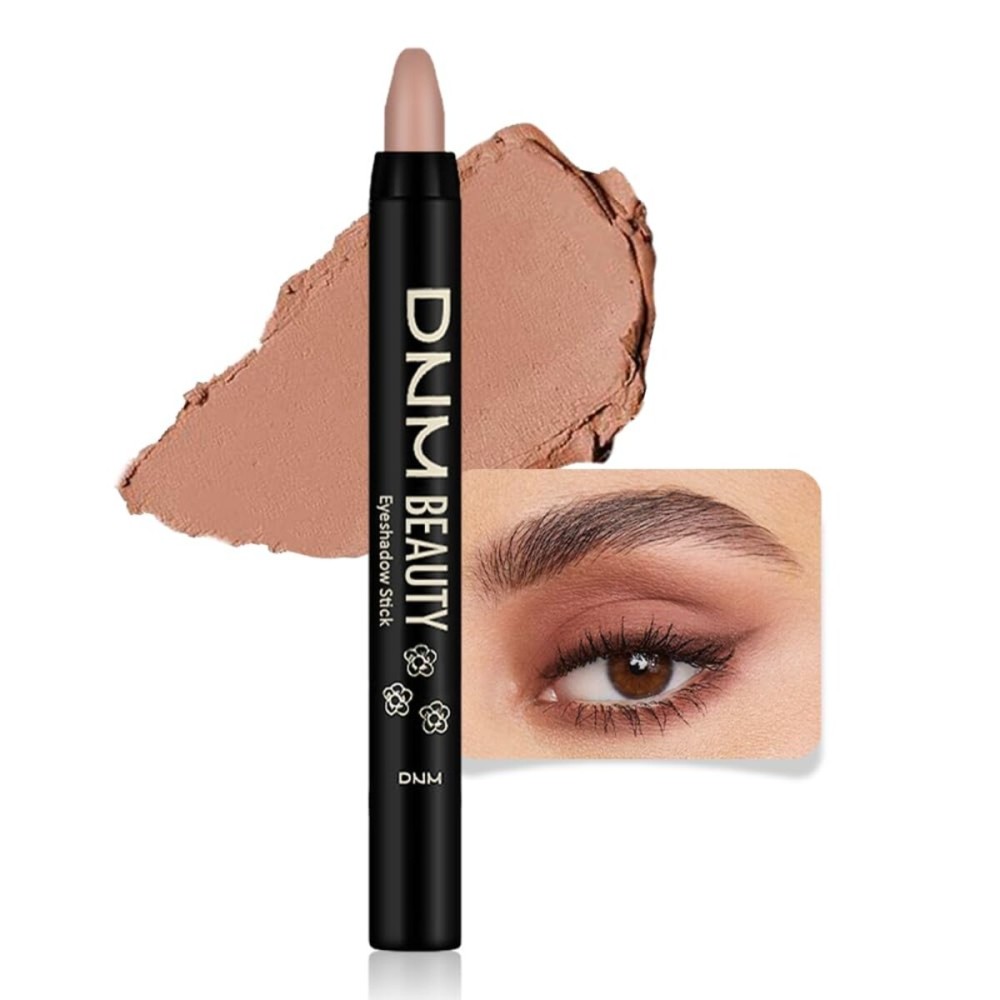 evpct Caramel Matte Cream Eye Shadow Brightener Sticks Set for Eyes, Caramel Matte Pencil Eye shadow Applicator Stick Pen Palette Makeup Waterproof sombras en crema para ojos 30