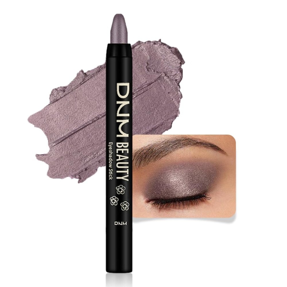 evpct Smoky Amethyst Shimmer Cream Eye Shadow Brightener Sticks Set for Eyes, Smoky Shimmery Matte Pencil Eye shadow Applicator Stick Pen Palette Makeup Waterproof sombras en crema para ojos 24