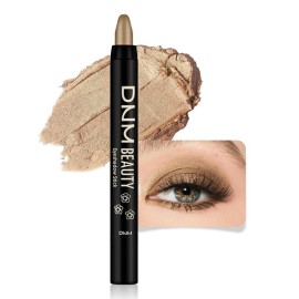 evpct Light Khaki Shimmer Cream Eye Shadow Brightener Sticks Set for Eyes, Khaki Shimmery Matte Pencil Eye shadow Applicator Stick Pen Palette Makeup Waterproof sombras en crema para ojos 04