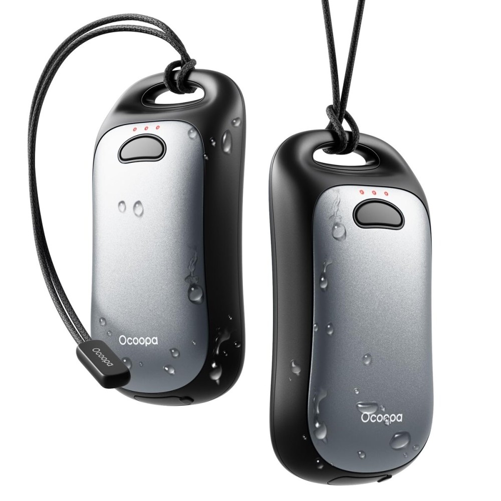 OCOOPA Magnetic Hand Warmers Rechargeable 2Pack, Water Resistant, UL Certified, Electric Handwarmers, Pocket Size Heater, Raynauds, Golf, Christmas Tech Gifts for Men, Stocking Stuffers, UT4 Urban