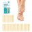 Promifun Blister Bandages - 28 ct Hydrocolloid Cushions for Foot, Toe, Heel - Water Resistant Gel Pads for Prevention & Recovery, Bunion Pack