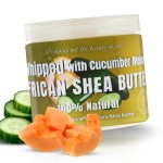 RA COSMETICS Whipped Shea Butter Cucumber-Melon - 12oz | 100% Pure & Natural African Shea Butter for Men & Women - Ultimate Handcrafted Moisturizer with Essential Vitamins for Radiant Skin