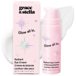 grace & stella Retinol & Caffeine Under Eye Serum Anti Aging - Travel Essentials - Hydrating Cream with Niacinamide, Peptides - Reduce Wrinkles, Crow\'s Feet, Puffiness - Vegan Skincare (0.5 floz/15ml)