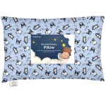Toddler Pillow with Pillowcase - 13x18 My Little Dreamy Kids Travel Bed Pillows for Sleeping, Organic Cotton Small Pillowcase, Soft & Breathable, Machine Washable, Toddlers 2-5 years old (Pawtrol)
