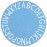Topotdor Round Kids Play Rug Alphabet Nursery Area Rug Extra Large Soft Crawling Play Mat for Children Toddlers Bedroom (63 inch, Sky Blue)