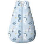 Yoofoss Baby Sleep Sack 0-6 Months, TOG 2.5 Baby Wearable Blanket with 2-Way Zipper, 100% Organic Cotton Fabric Winter Newborn Sleeping Sack, Warm Soft Comfy