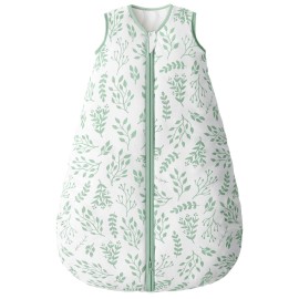 Yoofoss Baby Sleep Sack 0-6 Months, TOG 2.5 Baby Wearable Blanket with 2-Way Zipper, 100% Organic Cotton Fabric Winter Newborn Sleeping Sack, Warm Soft Comfy