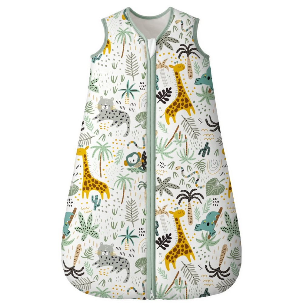 Yoofoss Baby Sleep Sack 0-6 Months, TOG 2.5 Baby Wearable Blanket with 2-Way Zipper, 100% Organic Cotton Fabric Winter Newborn Sleeping Sack, Warm Soft Comfy