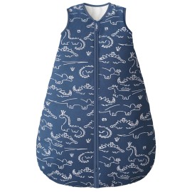 Yoofoss Baby Sleep Sack 12-18 Months, TOG 2.5 Baby Wearable Blanket with 2-Way Zipper, 100% Organic Cotton Fabric Winter Newborn Sleeping Sack, Warm Soft Comfy