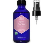 Organic, Rose Water, Spray for Face, Hyderating Toner - 100% Pure, Rose Water, by Zongle Therapeutics Grade, 4 Oz