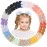 YLEN YHXX 40PCS Hair Bows for Girls 3 Inch Toddler Hair Clips Grosgrain Ribbon Pinwheel Hair Bow with Alligator Clip Handmade Hair Accessories for Girls Toddlers Teens