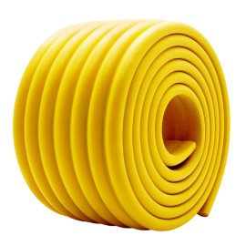 M2cbridge Multifunctional Edge and Corner Guard Coverage Baby Safety Bumper DIY 6.5 Ft (Yellow)