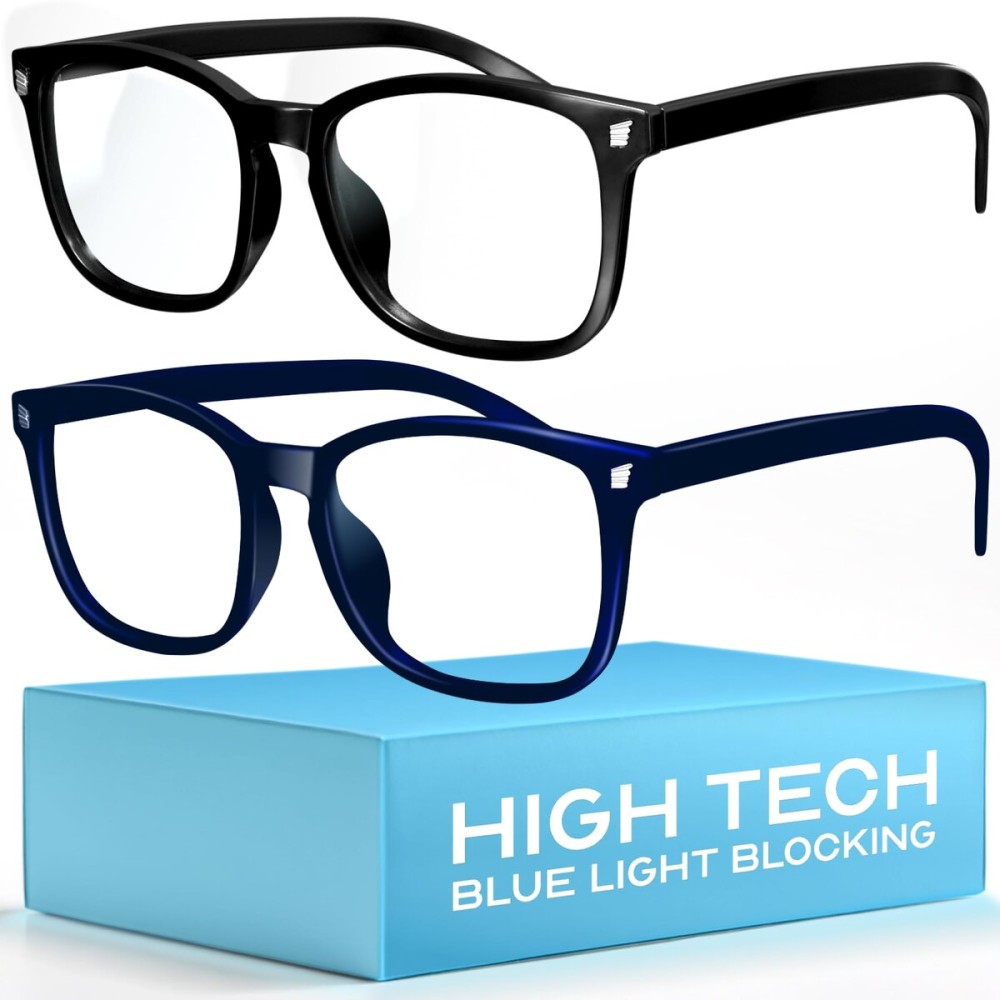 livho High Tech Blue Light Glasses - Advanced Blue Light Blocking Computer Glasses - Screen Fatigue & UV Protection