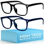 livho High Tech Blue Light Glasses - Advanced Blue Light Blocking Computer Glasses - Screen Fatigue & UV Protection