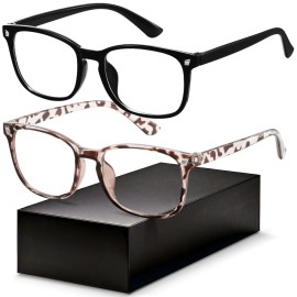 Gaoye Blue Light Blocking Glasses - Fashion Square Eyeglasses, Anti UV Ray Computer Gaming Glasses Blue Blockers for Women/Men