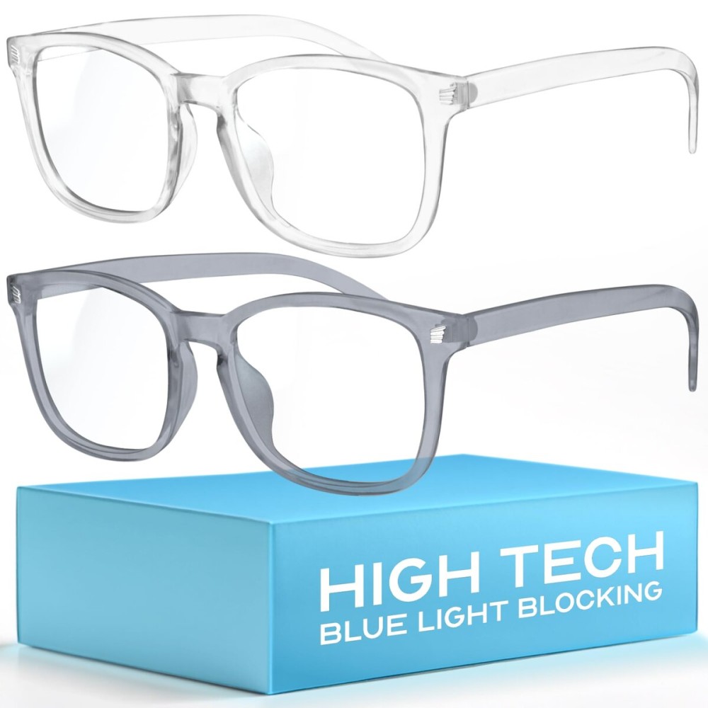 livho High Tech Blue Light Glasses - Advanced Blue Light Blocking Computer Glasses - Screen Fatigue & UV Protection