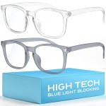 livho High Tech Blue Light Glasses - Advanced Blue Light Blocking Computer Glasses - Screen Fatigue & UV Protection