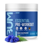 RAW Pre-Workout Powder, Essential CHARGED (Blue Rathberry) - Preworkout Supplement for Men & Women - Supports Focus, Mood, & Performance - Caffeine, Alpha-GPC, L-Citrulline, Beta Alanine (25 Servings)