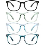 MIGSIR Blue Light Blocking Glasses for Computer Gaming, Fashion Fake Helps Reduce Screen Fatigue Eyeglasses for Women Men
