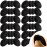 Heel Pads for Women - 6 Pairs Loose Shoe Inserts for Heel Pain Relief & Blisters Prevention (Black)