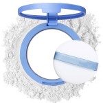 NAISSIYA Oil Control Face Pressed Powder,Matte Smooth Flawless Setting Powder Makeup,Waterproof Long Lasting Finishing Powder,Cruelty Free Lightweight Face Cosmetics,0.35Oz(WHITE)