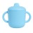 Catii 6 Months+ Sippy Cups with Handles, Small Silicone Sippy Cups Leak Proof 5oz,No Spill Sippy cups for Toddlers (Powder Blue)