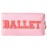 Y1tvei Ballet Cosmetic Bag for Girls - Preppy Patch BALLET Rose Red Chenille Letter Makeup Bag PU Leather Waterproof Portable Ballerina Makeup Pouch Dance Recital Travel Toiletry for Girl Dancer(Pink)