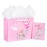 Loveinside Baby Girl Gift Bag Pink Elephant Design with Tissue Paper and Greeting Card for Baby Shower, New Parents, and More - 13 x 10 x 5, 1 Pcs