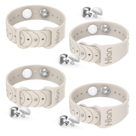 Hion Motion Sickness Bracelets Sea Sickness Wristbands for Motion Sickness/Morning Sickness/Pregnancy Nausea Anti Nausea Wristband Acupressure Nausea Bands Motion Sickness Bands2Pairs Starlight