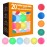 meizhouer Colored Ping Pong Balls: 20 Pack 3 Star ABS - Durable & High Bounce for Kids Adult Practice(Pack of 20 Colored)