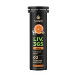 Auric Herbal Liver Support Supplement | Milk Thistle (Silymarin), Turmeric, Garlic, Ginger for Liver Health | Advanced Detox & Cleansing Formula for active Liver | 20 Tablets | Plant Based Gluten-Free