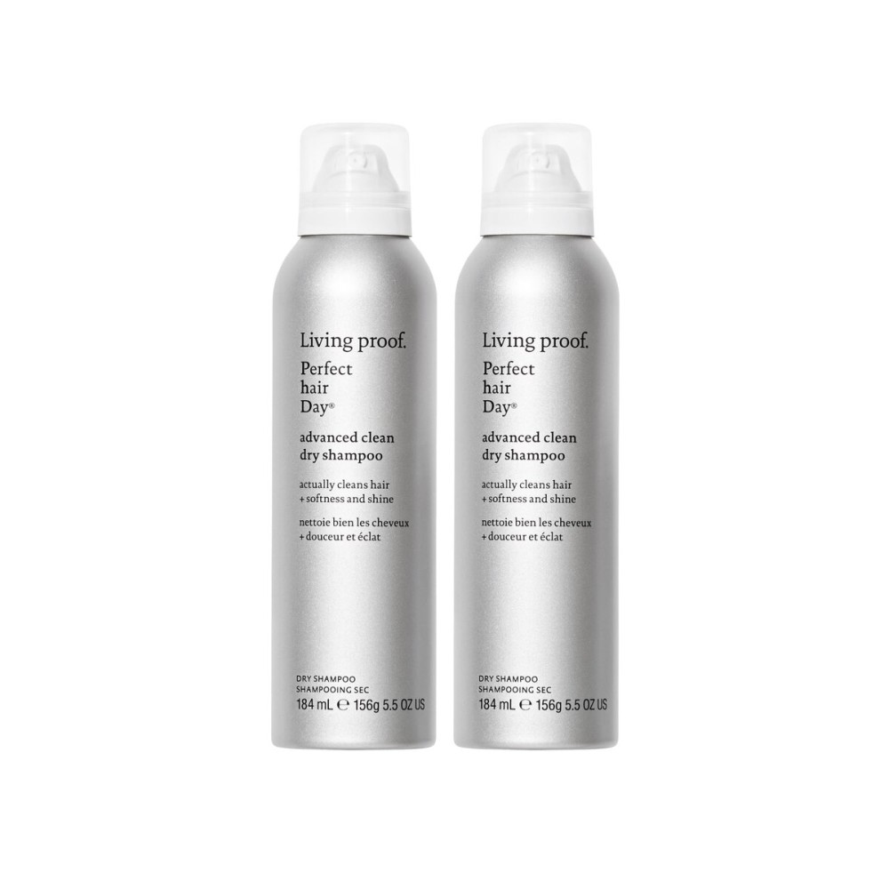 Living Proof Dry Shampoo Perfect hair Day Advanced Clean, Dry Shampoo for Women and Men, 5.5 oz, 2-Pack