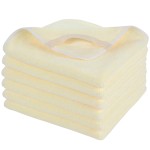 SINLAND Microfiber Facial Cloths Fast Drying Washcloth 12inch x 12inch Absorbent Face Wash Cloth Soft Makeup Remover Cloths