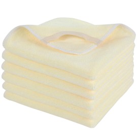 SINLAND Microfiber Facial Cloths Fast Drying Washcloth 12inch x 12inch Absorbent Face Wash Cloth Soft Makeup Remover Cloths