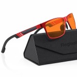 Reglaaly Blue-Light-Blocking-Gaming-Glasses Designed for Men/Women Gamers Anti Fatigue with Powerful Filter Lenses for Electronic Screens