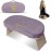 MONK & LLAMA Meditation Bench - Kneeling Bamboo Bench with Foldable Legs & Cushion - Kneeling Stool Ergonomic Bamboo Yoga Bench for Extended Practic