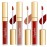 Depuplum 3Pc Matte Liquid Lipsticks for Women, Dark Red Lipstick Dusrty Nude Lisptick Red Lipstick, Cruelty Free Long Lasting Lip Makeup, DM18+DM05+DM10