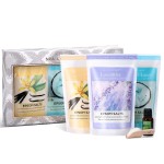 Bath Salts for Women, Spa Luxetique Epsom Salts for Soaking, 3pc Bath Salt Gifts Set, Lavender, Vanilla and Coconut Scent with Tea Tree Oil Gifts for Her Birthday Gifts