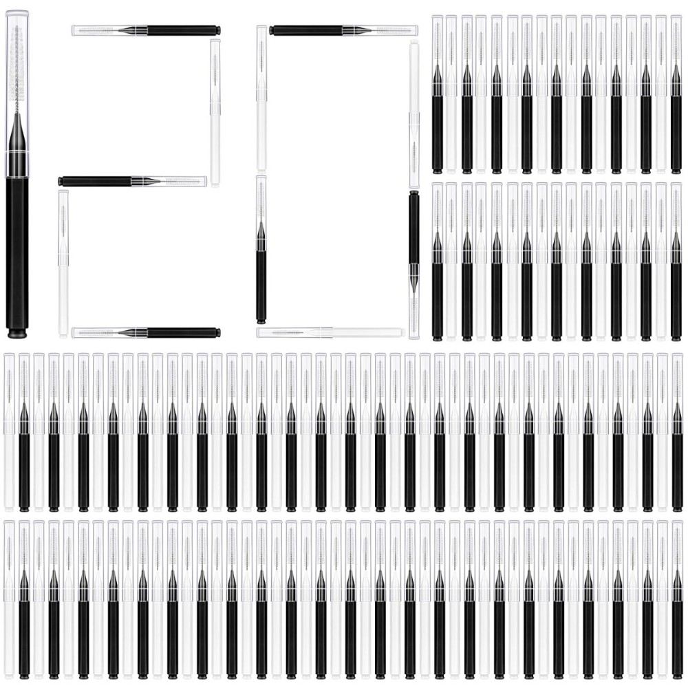 Modacraft 120Pcs Interdental Brushes, Deep Cleaning Flossers for Braces With Soft Bristles, 360 Bendable Floss Heads, Dental Brushes for Between Teeth, Gum and Orthodontic Oral Cleaning Tool Kit