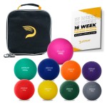 Driveline Baseball PlyoCare Balls - Weighted Pitching Training Balls + Free 16-Week Program