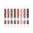babygoal Baby Christmas Pacifier Clips 8 Pack, Pacifier Holder Clips Fits for Most Pacifier and Binkies 8PS38-B