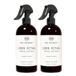 Muse Apothecary Linen Ritual - Aromatic, Soothing, and Relaxing Linen Spray for Bedding, Laundry and Fabric Spray Freshener - Infused with Aromatherapy Essential Oils - Lavender Serenity