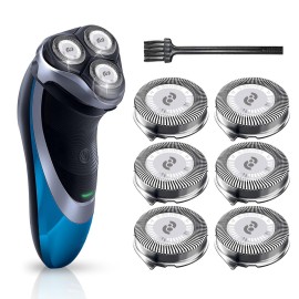 HQ8 Replacement Heads Compatible with Philips Norelco Aquatec Shavers, Blades for Philips Norelco PT720 AT880 AT810 Razor, 6-pc Pack