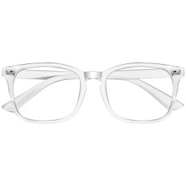 ZEHEXA Reading Glasses for women Blue Light Blocking Glasses Filter UV Square Lightweight Readers Glasses for Men and Women 3.0