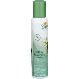Citrus Magic Odor Eliminating Air Freshener Spray, Bamboo Rainforest, 3-Ounce, Pack of 3