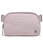 Pander Unisex Belt Bag Fanny Pack for Women with Adjustable Strap, Small Waist Pouch for Workout Running Traveling Hiking. (Pink)