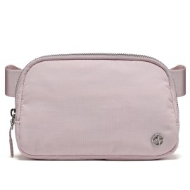Pander Unisex Belt Bag Fanny Pack for Women with Adjustable Strap, Small Waist Pouch for Workout Running Traveling Hiking. (Pink)