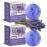 DBEAUTYM 2 Pack Lavender Shampoo Bar,Solid Hair Bar And Conditioner Effect Hair Soap,Organic Shampoo Bars For Hair With All Natural Plant Based Essential Oils,Stocking Stuffers,Gifts for Women