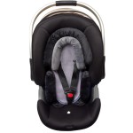 Pro Goleem Breathable 3-in-1 Infant Car Seat Head Support, Soft Infant Car Seat Insert, Carseat Cushion for Toddler, Perfect for Car Seat, Strollers, Swings, Carrier, Bouncer, Black and Grey