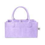Mr. Pen- Baby Diaper Caddy Organizer, lavender dream, Baby Caddy Organizer with Handle, Compact Size, Collapsible & Portable